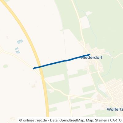 Woringer Straße Wolfertschwenden Niederdorf 