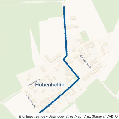 Altbelliner Straße Jerichow Hohenbellin 