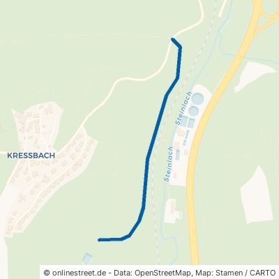 Unterer Ramshaldeweg Tübingen Kreßbach 