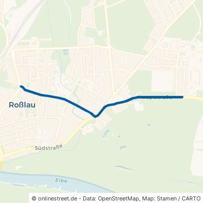 Hauptstraße Dessau-Roßlau Roßlau 