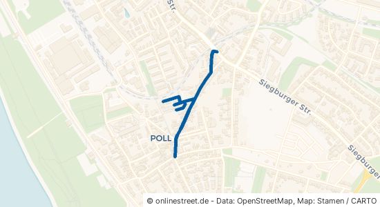 Salmstraße Köln Poll 