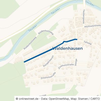 Kirchäckerstraße Wertheim Waldenhausen 