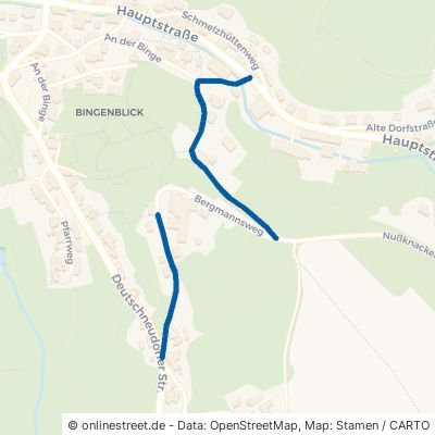 Bergmannsweg Seiffen (Erzgebirge) 