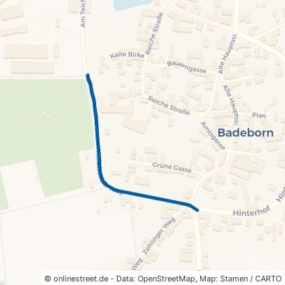 Riederscher Weg Ballenstedt Badeborn 