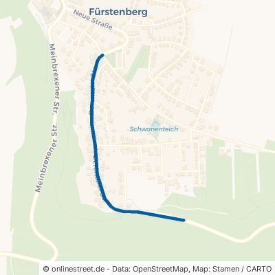 Derentaler Straße Fürstenberg 