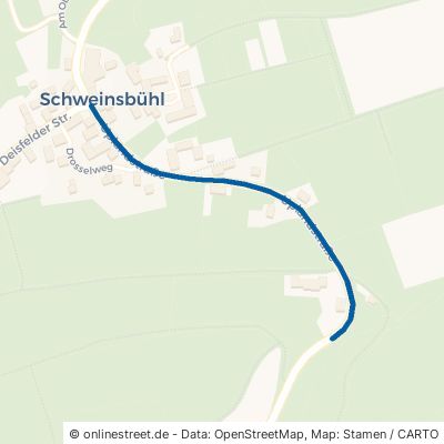 Uplandstraße Diemelsee Schweinsbühl 