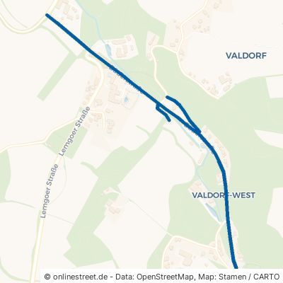 Bäderstraße Vlotho Valdorf 