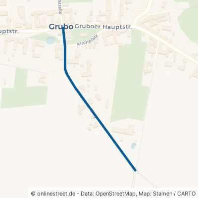 Altrabener Weg Wiesenburg Grubo 