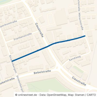 Grenzstraße Worms Neuhausen 