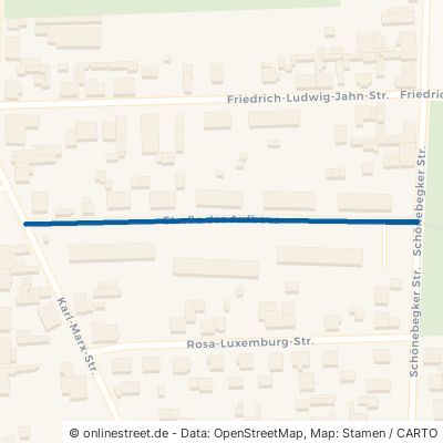 Straße Des Aufbaus Vetschau Vetschau 