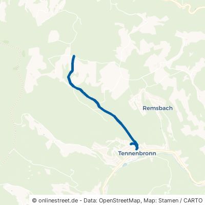 Am Eichbacher Weg Schramberg Tennenbronn 