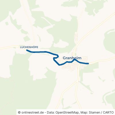 Von-Speth-Schülzburgstr. Ehingen Granheim 