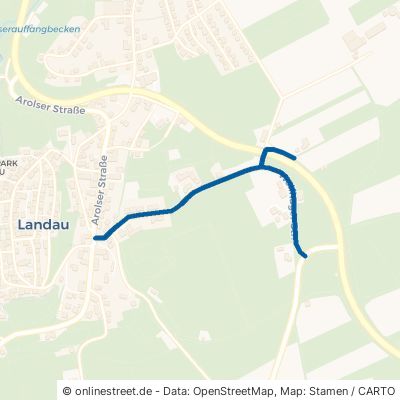 Wolfhager Straße Bad Arolsen Landau 