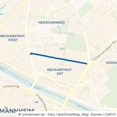 Carl-Benz-Straße Mannheim Neckarstadt 