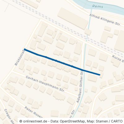 Franz-Schubert-Straße Remshalden Geradstetten 