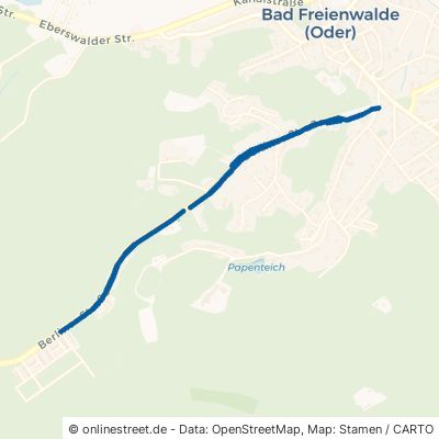 Berliner Straße 16259 Bad Freienwalde 