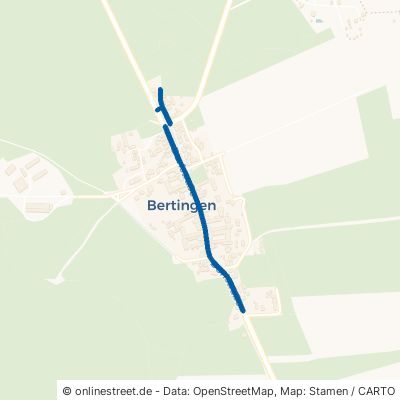 Dorfstraße Angern Bertingen 