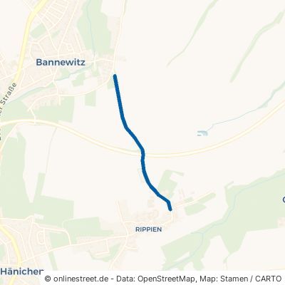 Nöthnitzer Straße Bannewitz Rippien 
