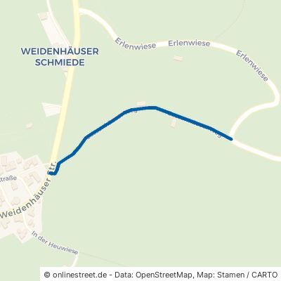Sassenhäuser Weg Bad Berleburg Weidenhausen 