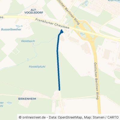 Grünerlinder Weg Rüdersdorf 