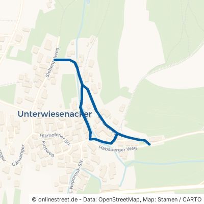 Schanzweg Velburg Unterwiesenacker 