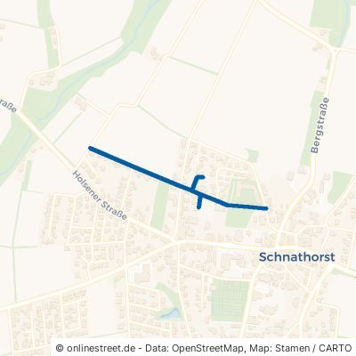 Sachsenweg Hüllhorst Schnathorst 