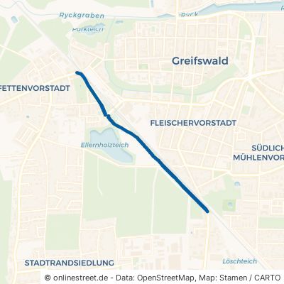 Osnabrücker Straße Greifswald Industriegebiet 