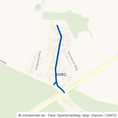 Weißer Weg Ribnitz-Damgarten Borg 