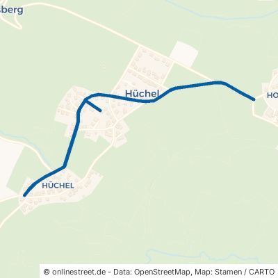 Busstraße Hennef Hüchel 