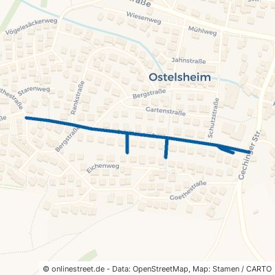 Schillerstraße Ostelsheim 