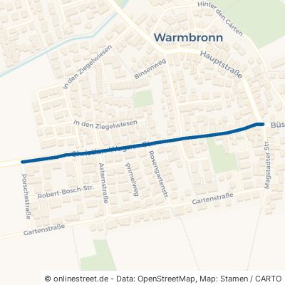 Christian-Wagner-Straße Leonberg Warmbronn 