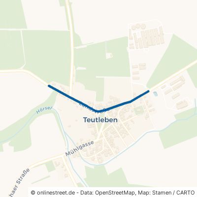 Landstraße Hörsel Schmerbach 