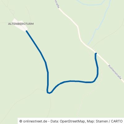 Altenbergweg Sulzbach-Laufen Altenberg 