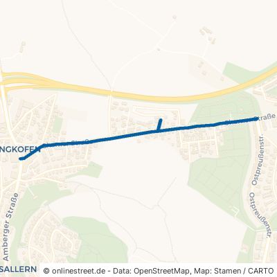 Chamer Straße Regensburg Sallern-Gallingkofen 