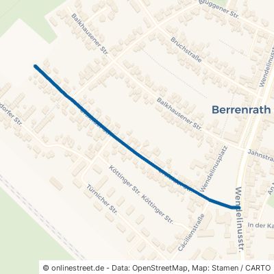 Ursfelder Straße Hürth Berrenrath 