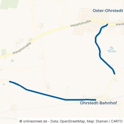 Bahnhofstraße Oster-Ohrstedt 