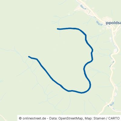 Bärleichweg Bad Rippoldsau-Schapbach Klösterle 