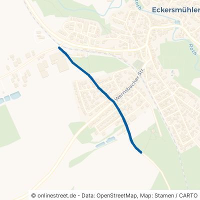 Wallersbacher Weg Roth Eckersmühlen 