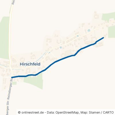 Bauernweg Reinsberg Hirschfeld 