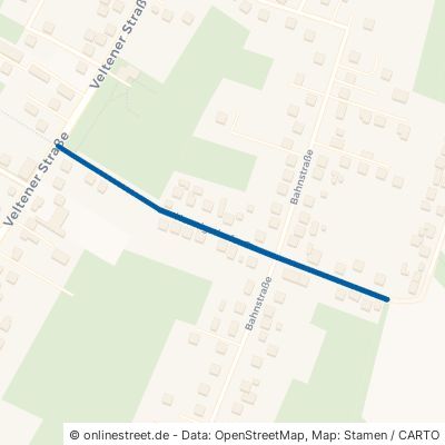 Hennigsdorfer Straße Oberkrämer Bötzow 