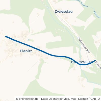 Flanitzer Straße Frauenau Flanitz 