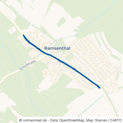 Hauptstraße Bindlach Ramsenthal 