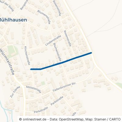 Gartenstraße 75233 Tiefenbronn Mühlhausen 