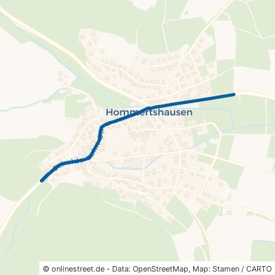 Schelde-Lahn-Straße Dautphetal Hommertshausen 