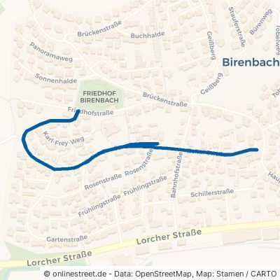 Zeller Straße Birenbach 