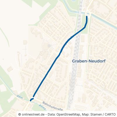Hauptstraße Graben-Neudorf Graben 