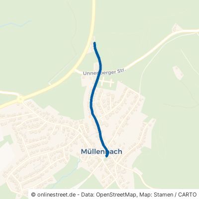 Gervershagener Straße Marienheide Müllenbach 