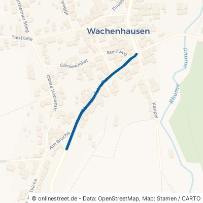 Oberdorfstraße Katlenburg-Lindau Wachenhausen 