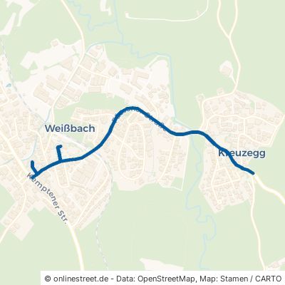 Füssener Straße Pfronten Weißbach 