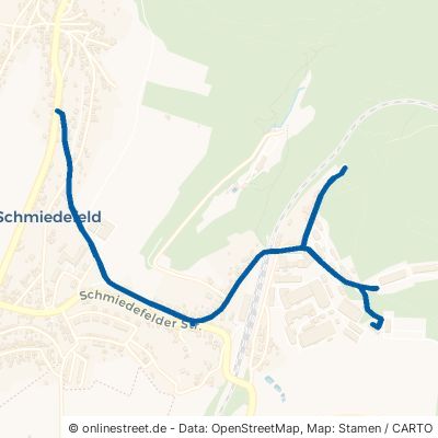 Taubenbacher Weg Saalfeld (Saale) Taubenbach 